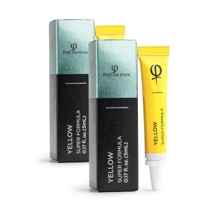 PhiContour Base Yellow SUPER Pigment 5ml - 2pcs