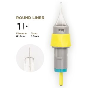 PMU Cartridges 0.18 1R, 3.5mm taper (EN11) 20 pcs